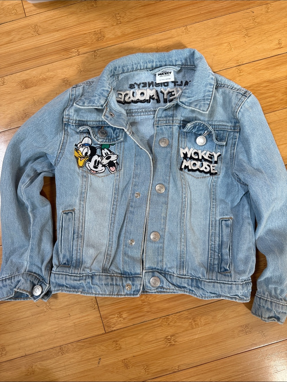 Light Blue Denim DISNEY Jacket for Kids 5-6
